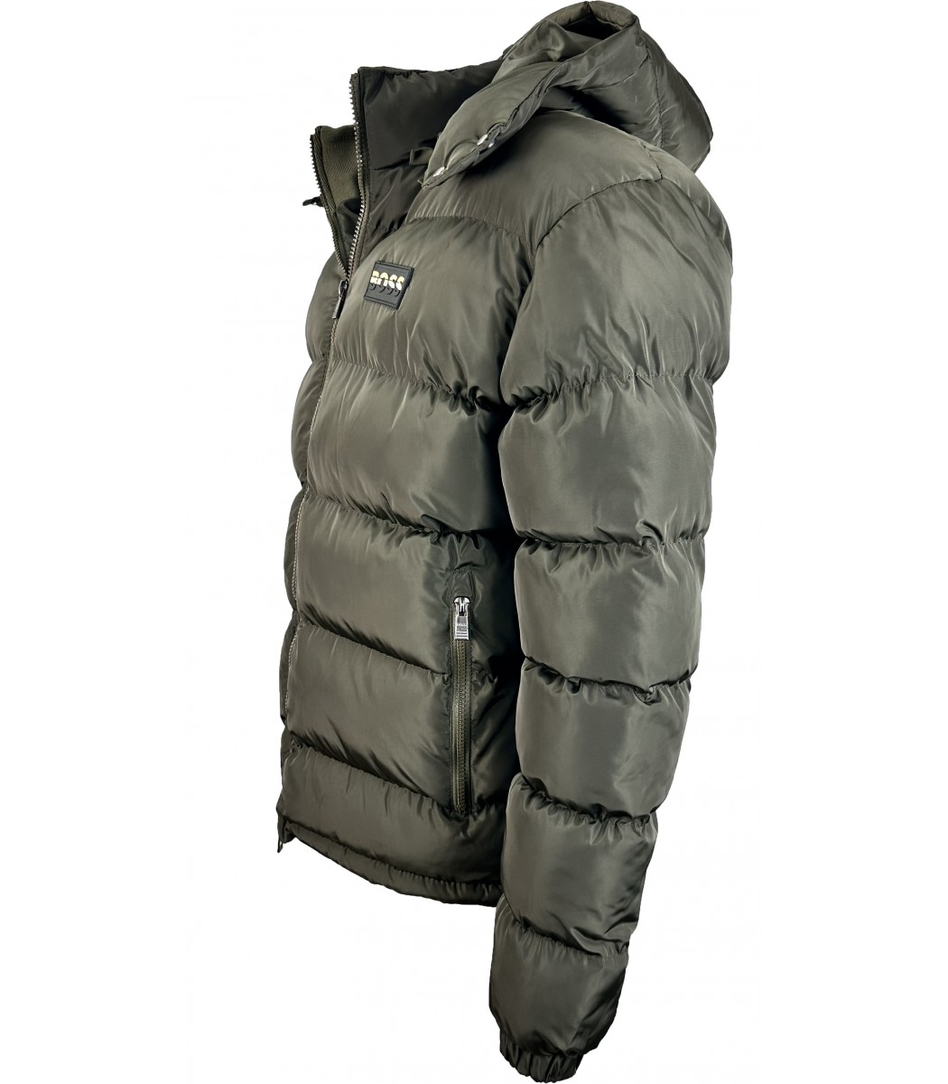 Хаки пуховик BOSS 1620-21 Хаки пуховик BOSS 1620-21