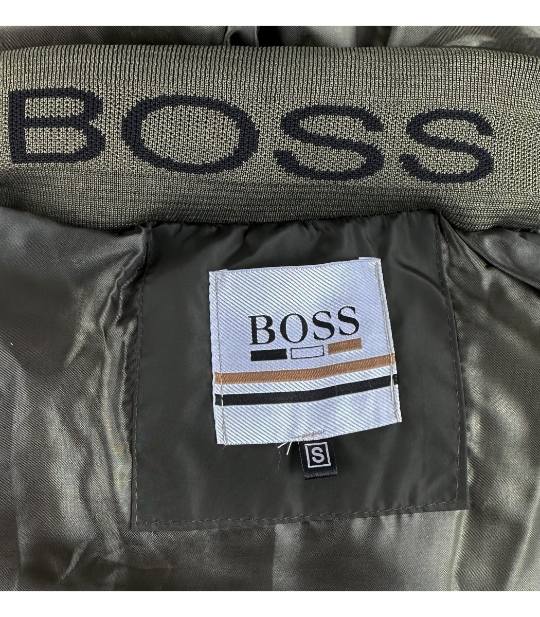 Хаки пуховик BOSS 1620-21 Хаки пуховик BOSS 1620-21