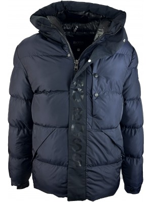 Темно-синий пуховик HUGO 1730-2