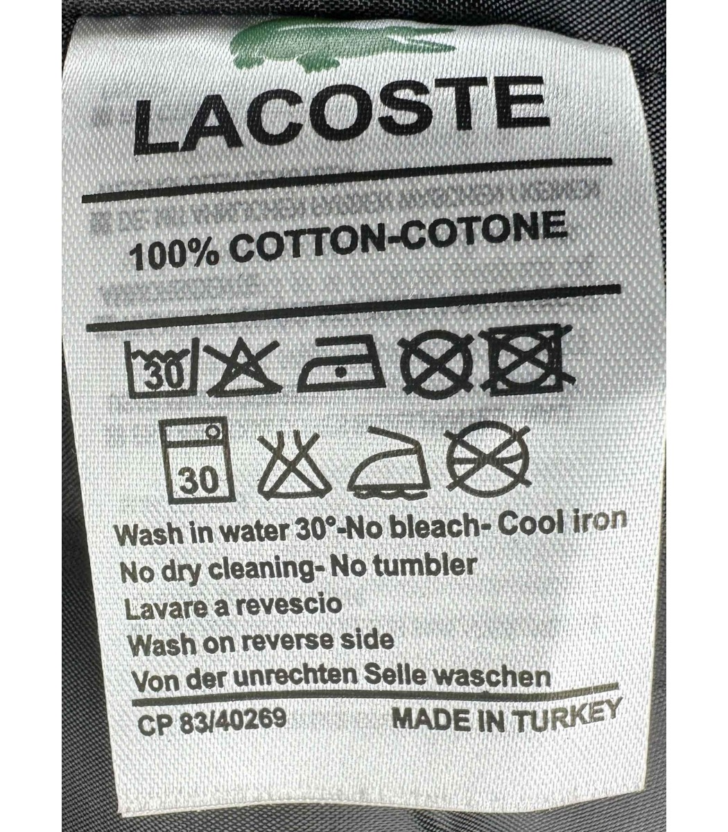 Черный пуховик Lacoste 1850-1* Черный пуховик Lacoste 1850-1*