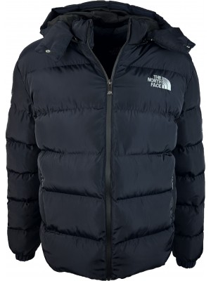 Темно-синий пуховик THE NORTH FACE 1530-2