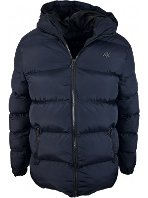 Темно-синий пуховик  A|X Armani Exchange 1239-2