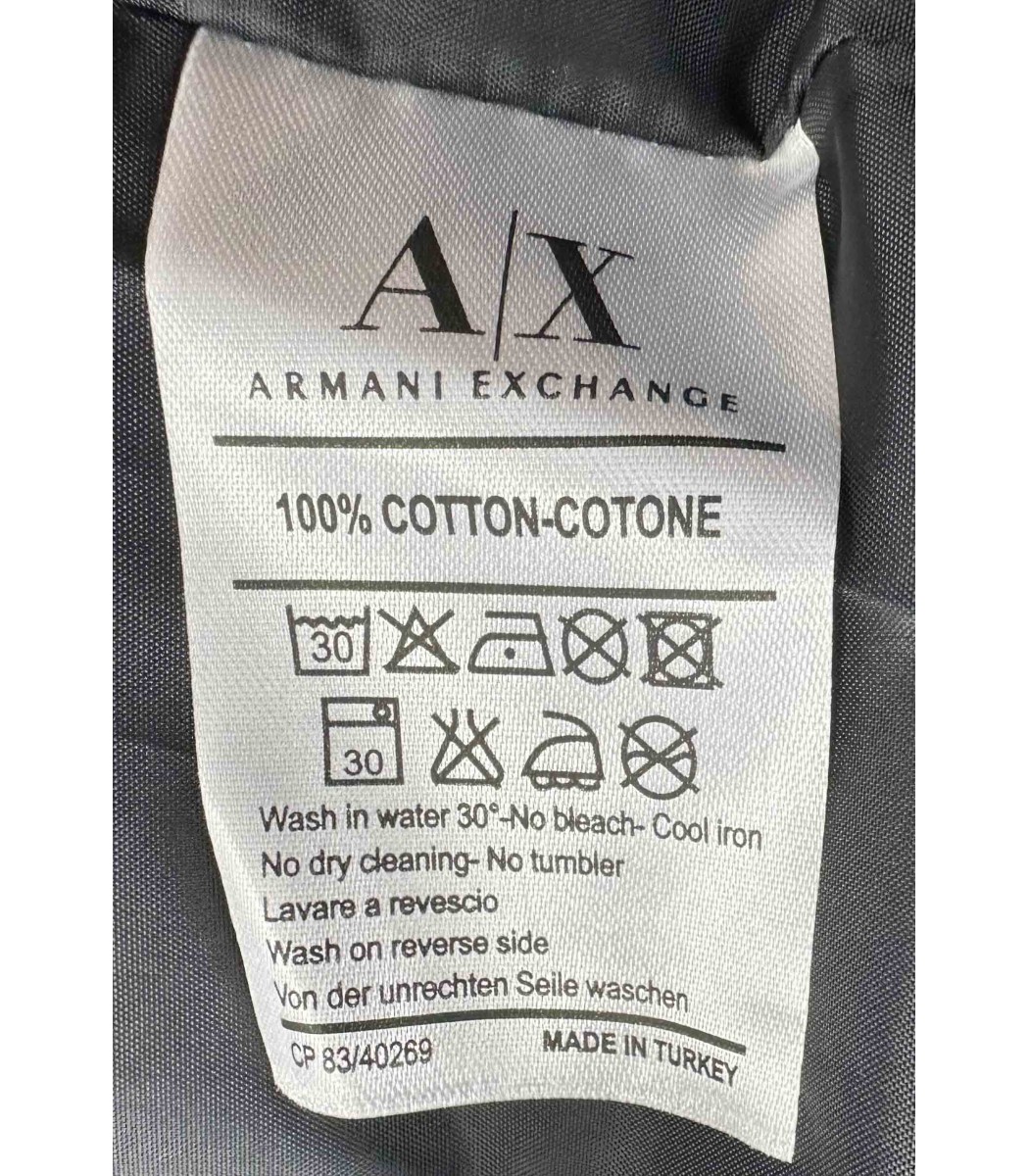 Темно-синий пуховик A|X Armani Exchange 1239-2 Темно-синий пуховик A|X Armani Exchange 1239-2