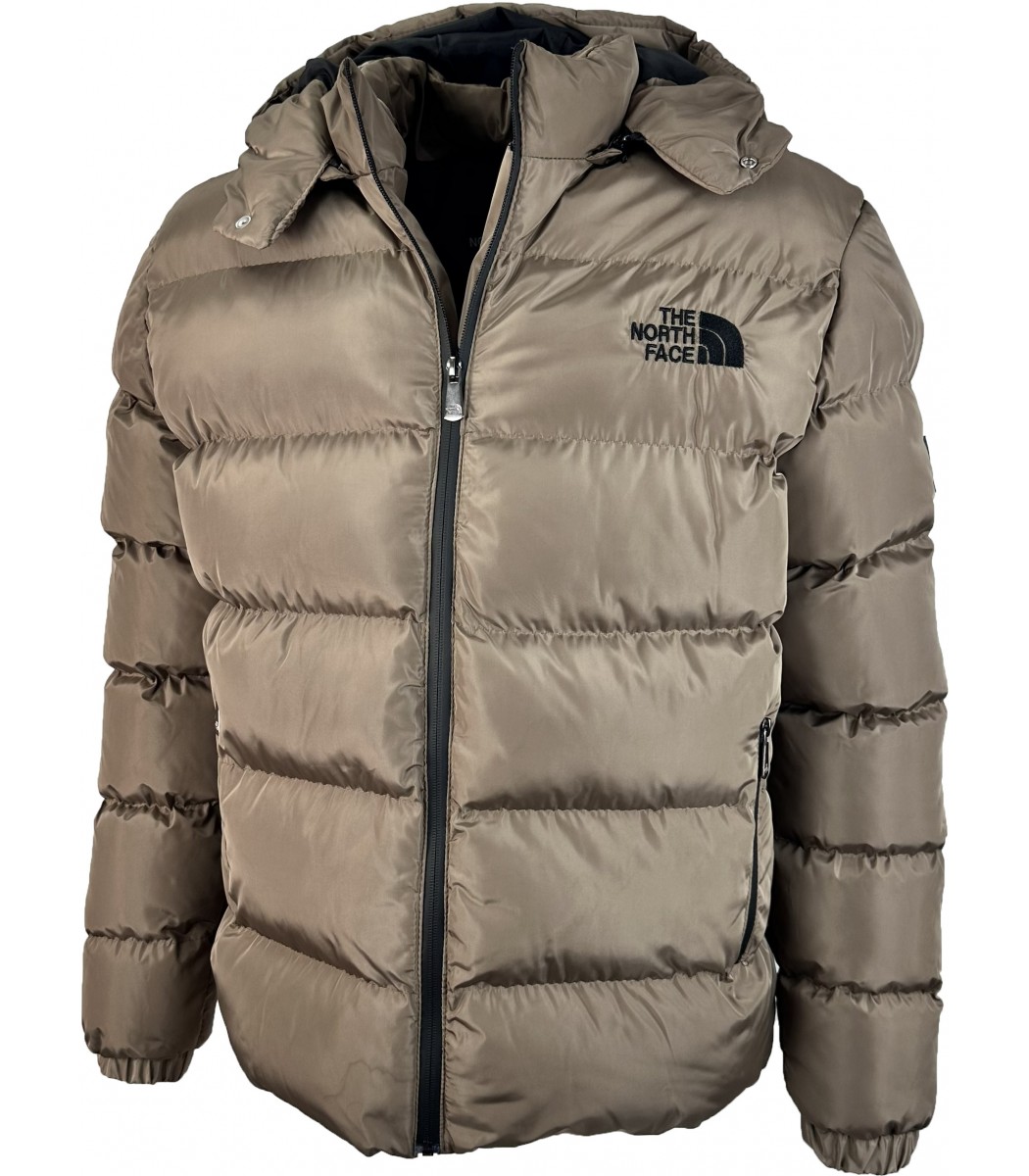 Коричневый пуховик THE NORTH FACE 1530-30