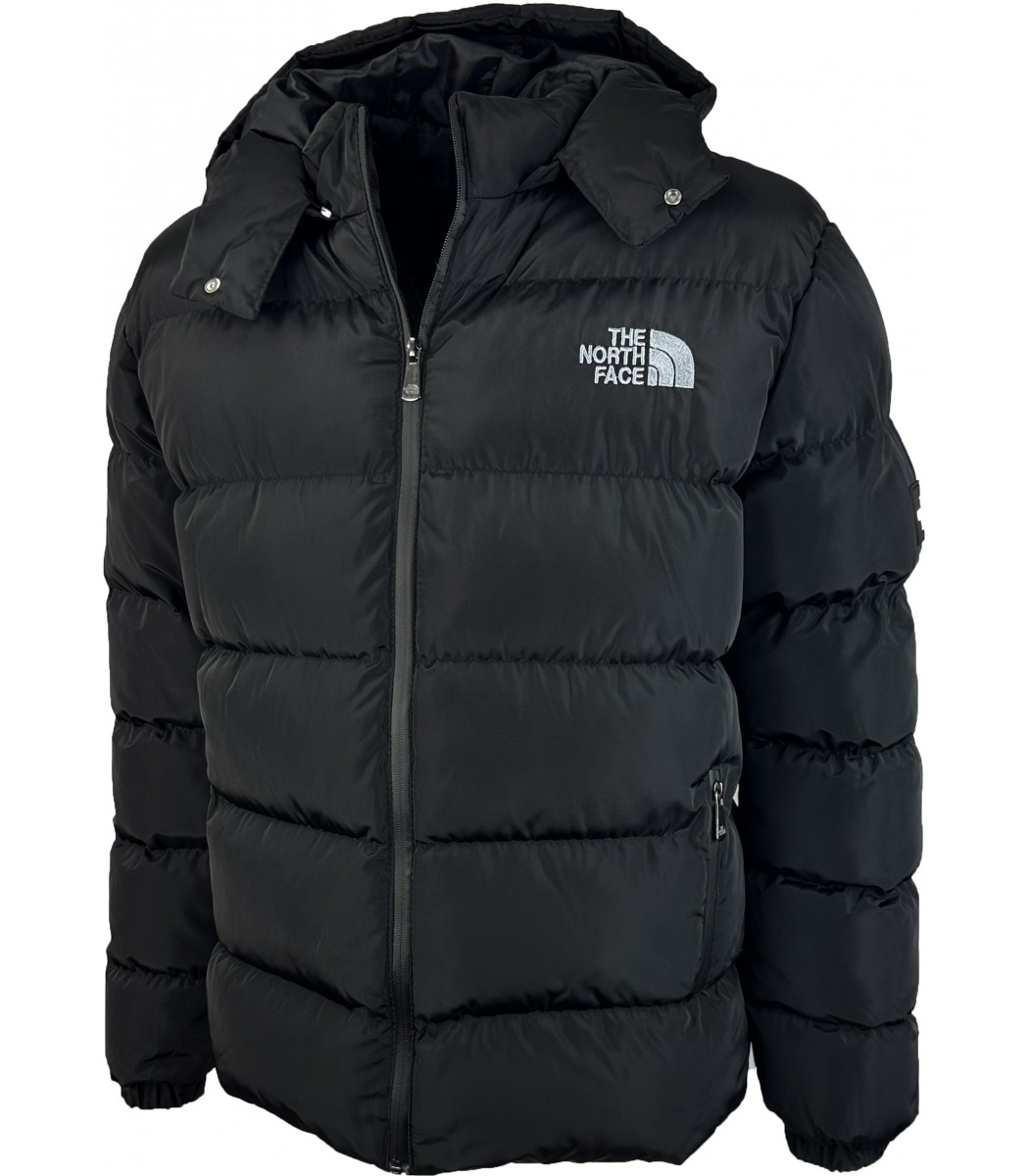 Черный пуховик THE NORTH FACE 1530-1
