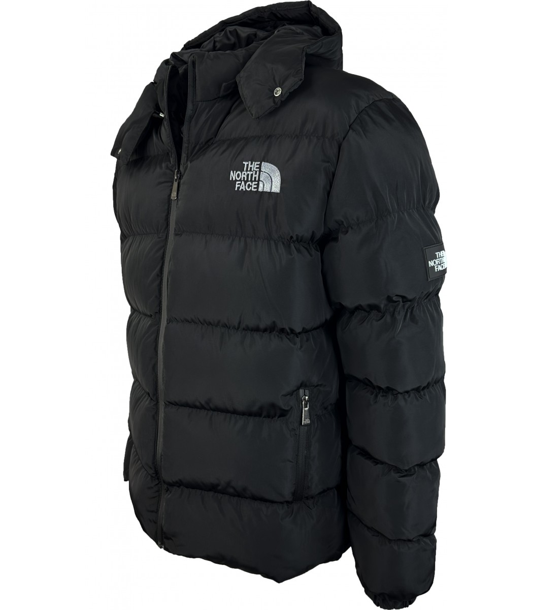 Черный пуховик THE NORTH FACE 1530-1