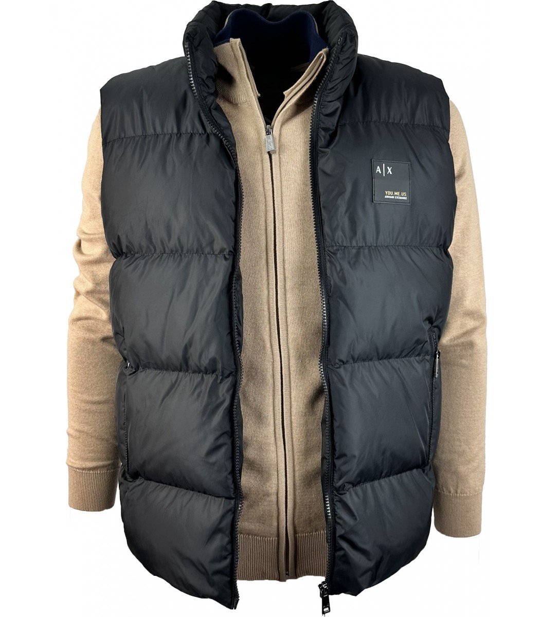 Черная жилетка A|X Armani Exchange 229-1 Черная жилетка A|X Armani Exchange 229-1