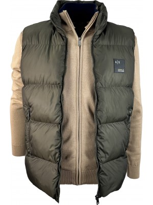 Хаки жилетка  A|X Armani Exchange 229-21