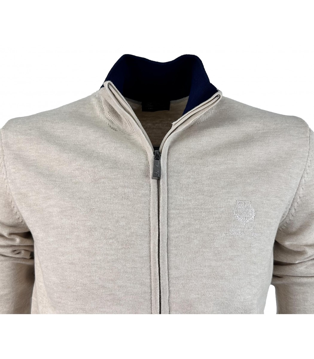 Светло-бежевая кофта Loro Piana 7953-36 Светло-бежевая кофта Loro Piana 7953-36