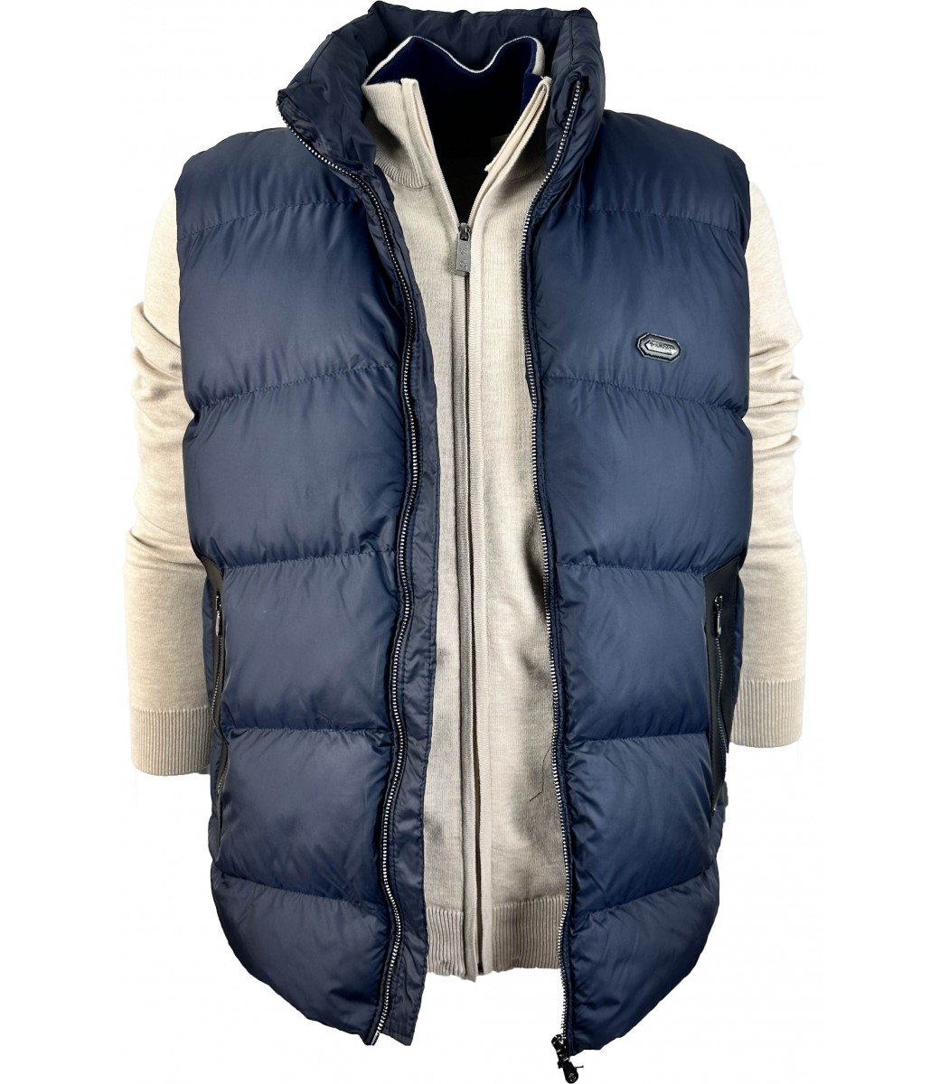 Темно-синяя жилетка Tom Ford 268-2 Темно-синяя жилетка Tom Ford 268-2