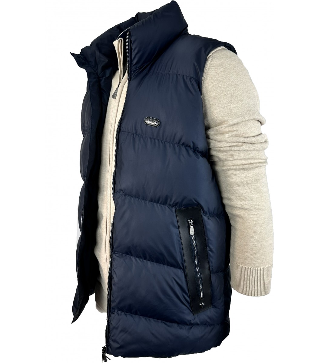 Темно-синяя жилетка Tom Ford 268-2 Темно-синяя жилетка Tom Ford 268-2