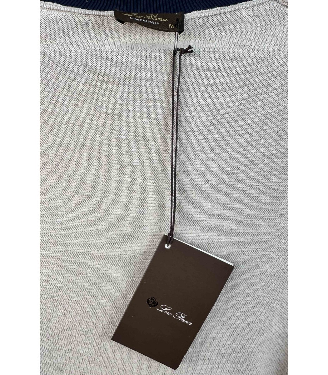 Светло-бежевая кофта Loro Piana 7953-36 Светло-бежевая кофта Loro Piana 7953-36