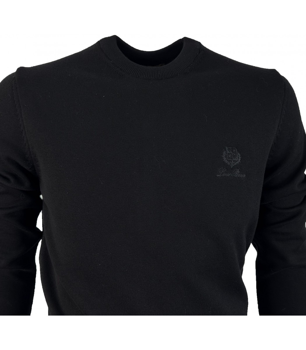 Черный джемпер Loro Piana 8135-1