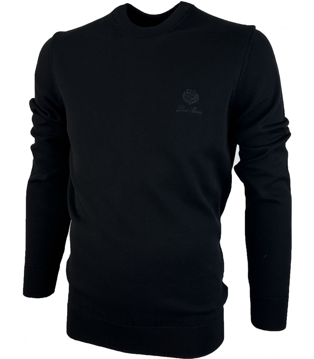 Черный джемпер Loro Piana 8135-1