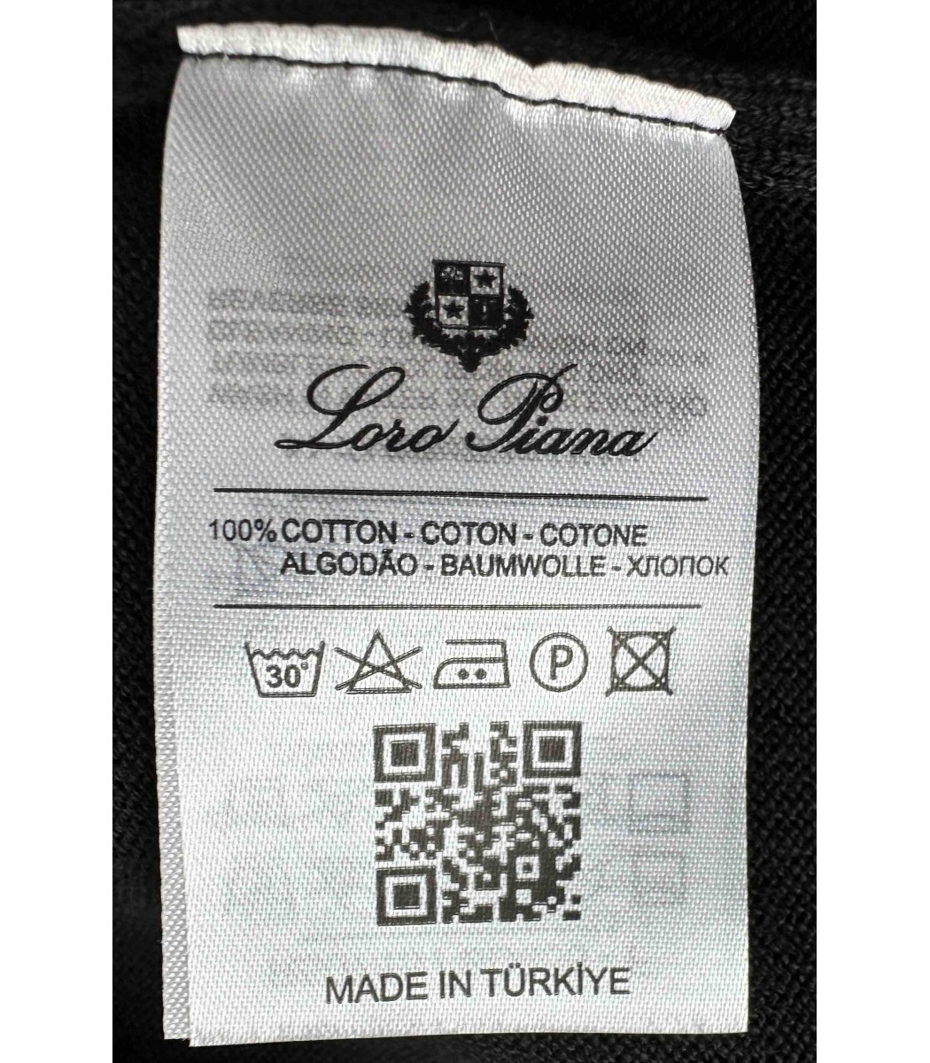 Черный джемпер Loro Piana 8135-1