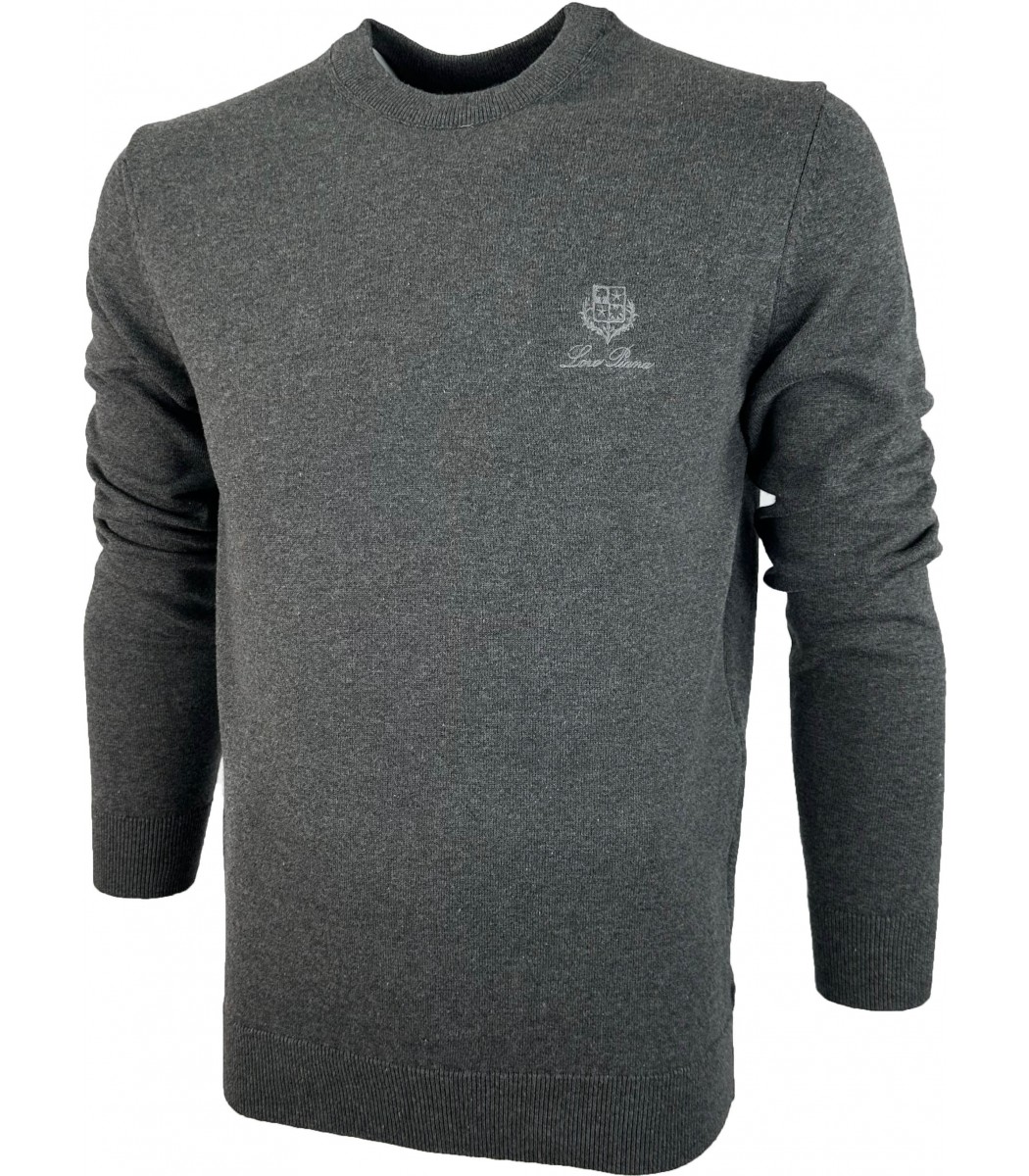 Графитовый джемпер Loro Piana 8135-17 Графитовый джемпер Loro Piana 8135-17
