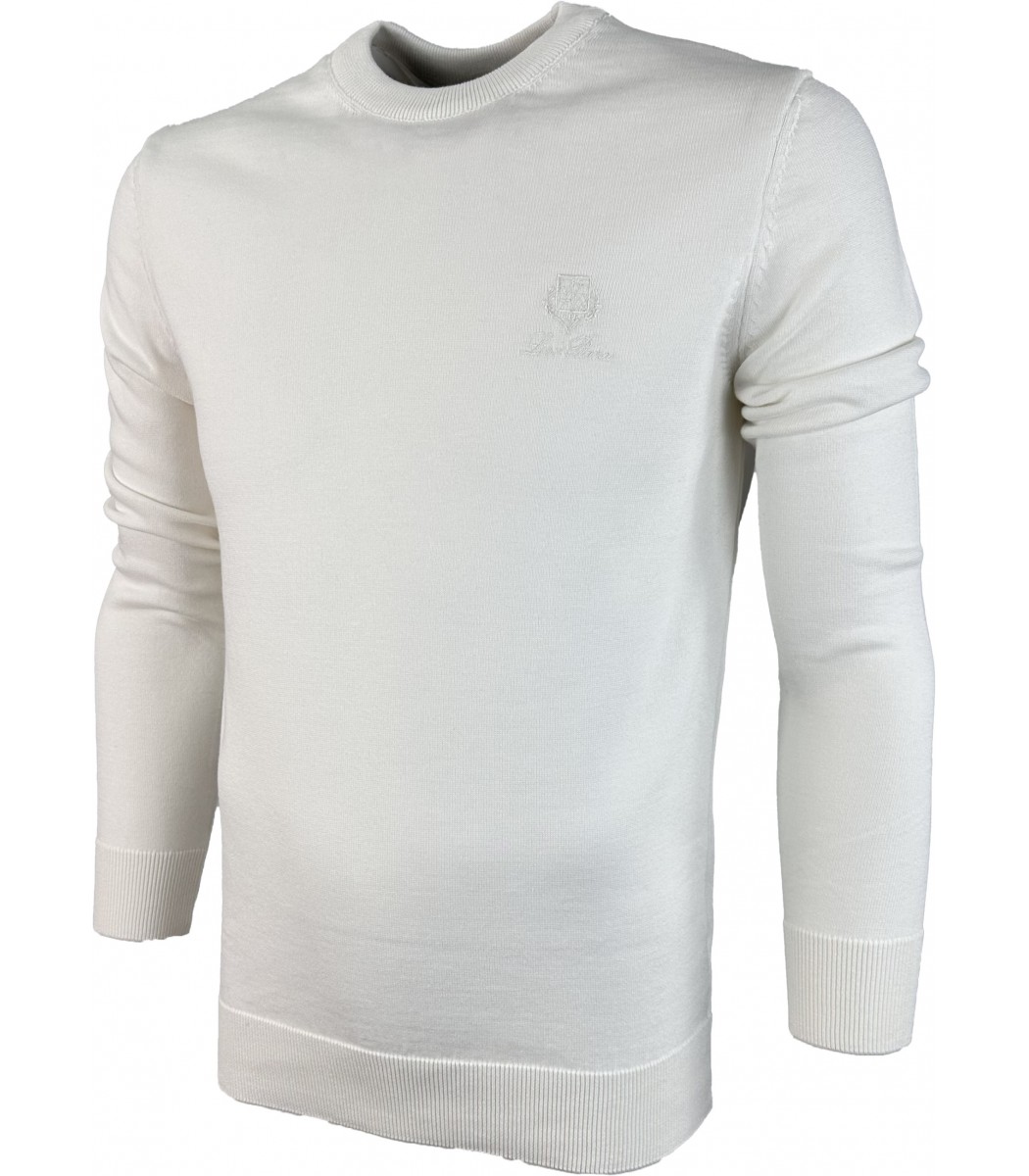 Белый джемпер Loro Piana 8135-3 Белый джемпер Loro Piana 8135-3