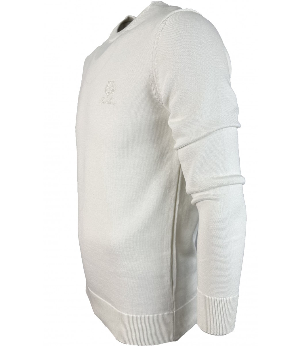 Белый джемпер Loro Piana 8135-3 Белый джемпер Loro Piana 8135-3