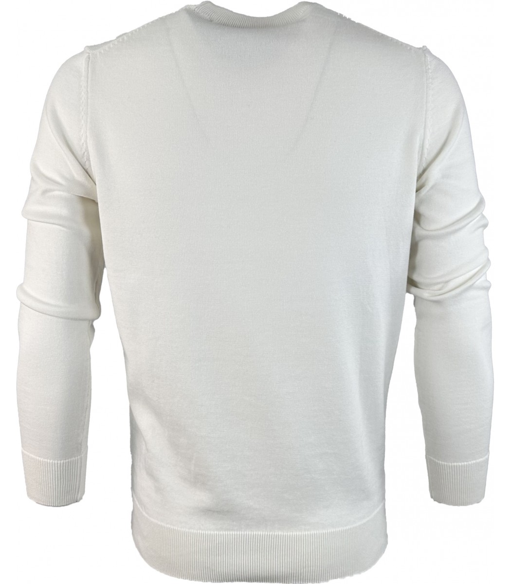 Белый джемпер Loro Piana 8135-3 Белый джемпер Loro Piana 8135-3