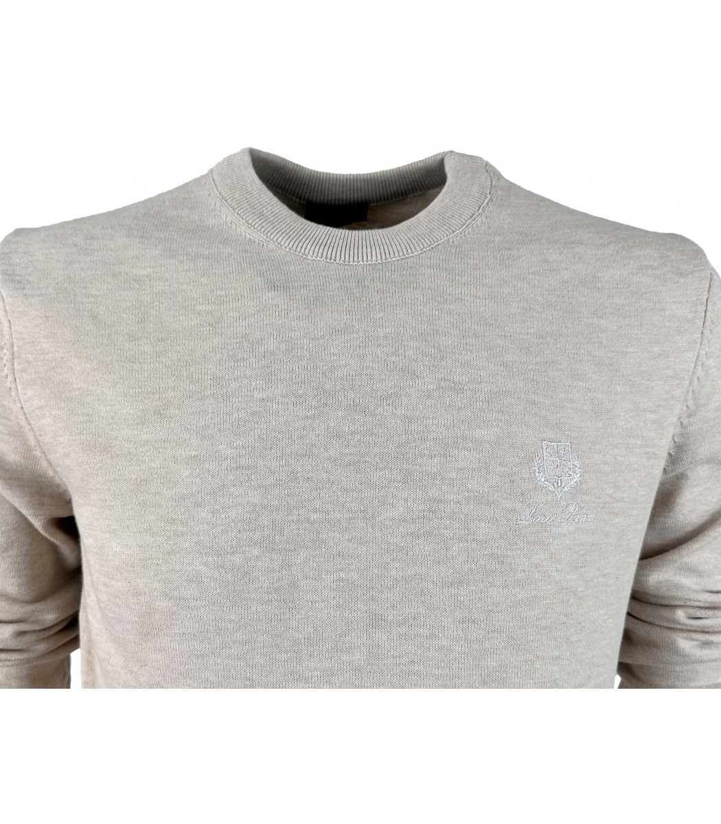 Бежевый джемпер Loro Piana 8135-13 Бежевый джемпер Loro Piana 8135-13