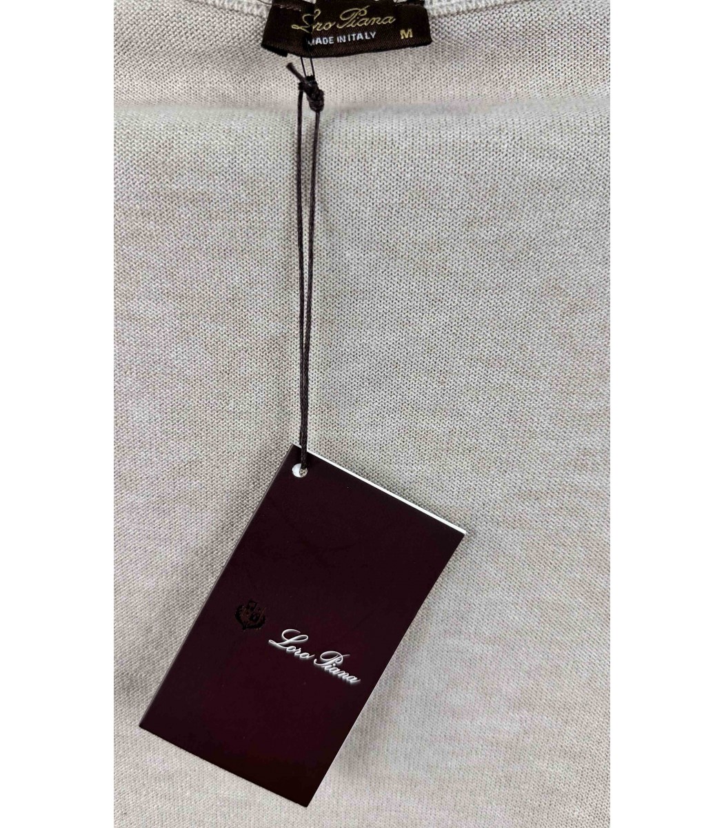 Бежевый джемпер Loro Piana 8135-13 Бежевый джемпер Loro Piana 8135-13