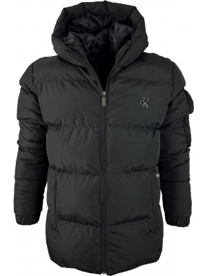 Черный пуховик Calvin Klein 261-1