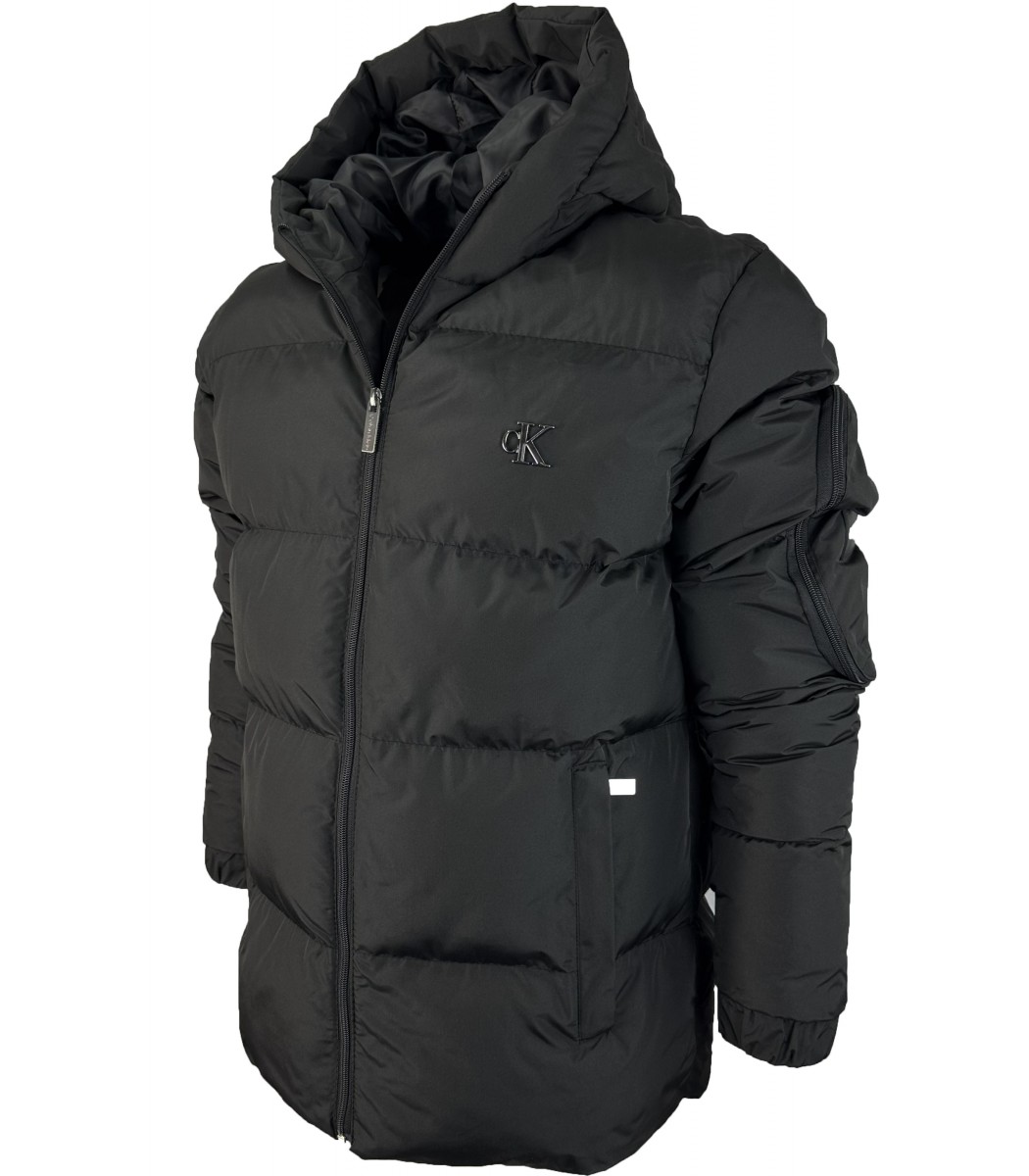 Черный пуховик Calvin Klein 261-1