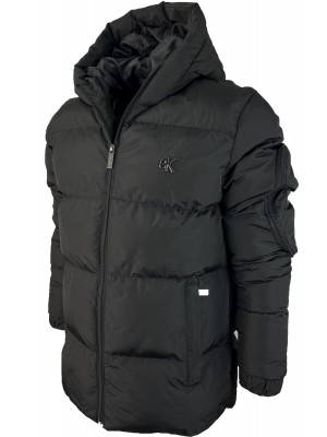 Черный пуховик Calvin Klein 261-1