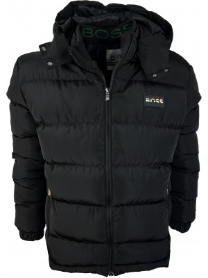 Черный пуховик BOSS 1620-1