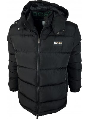 Черный пуховик BOSS 1620-1