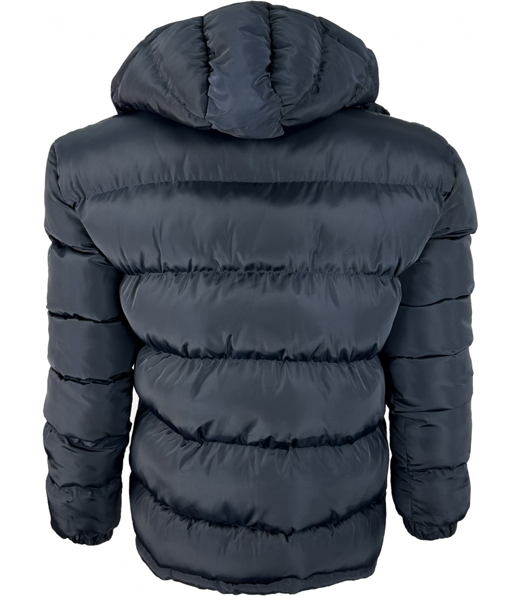 Темно-синий пуховик BOSS 1620-2