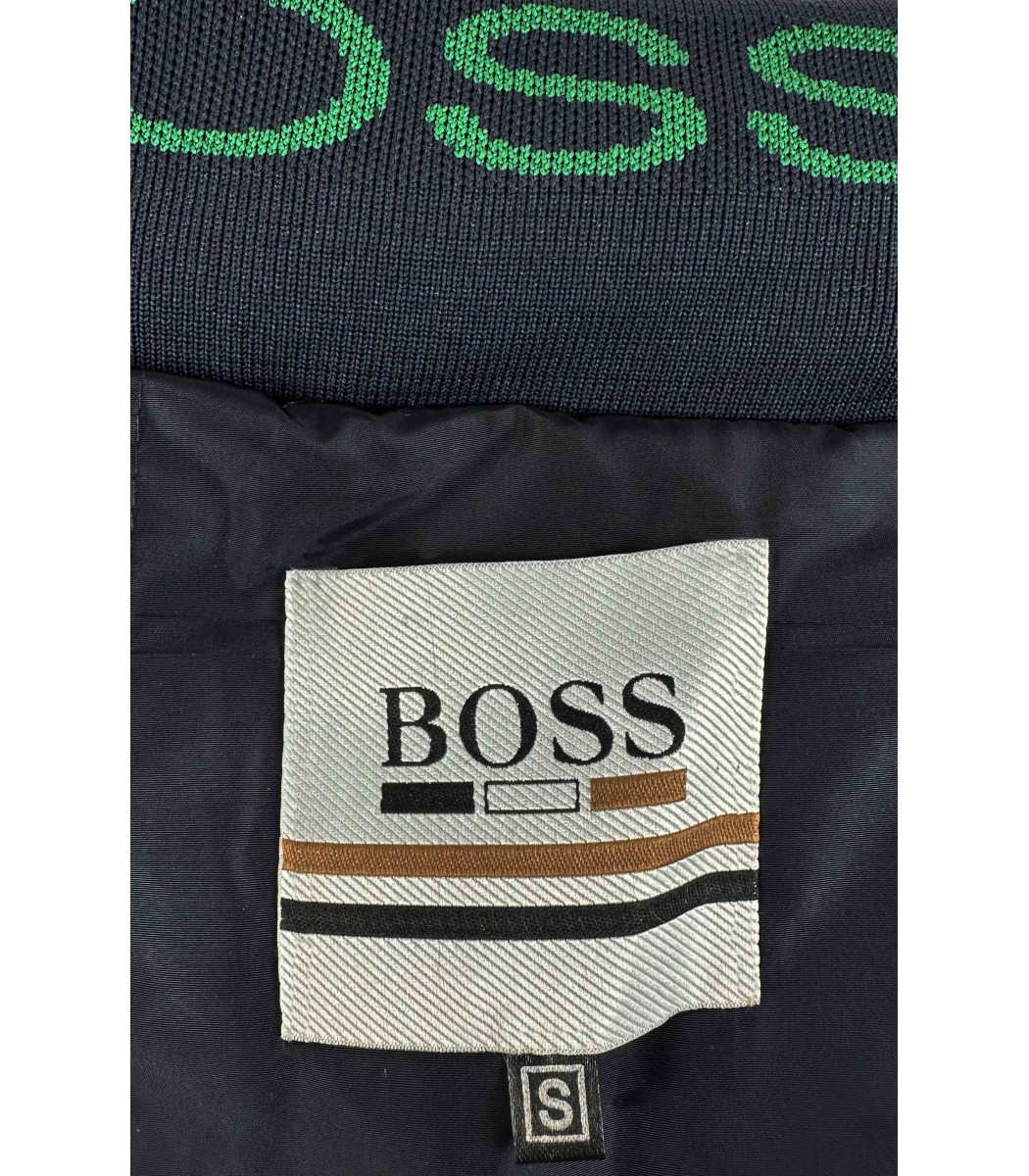 Темно-синий пуховик BOSS 1620-2