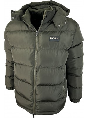 Хаки пуховик BOSS 1620-21 