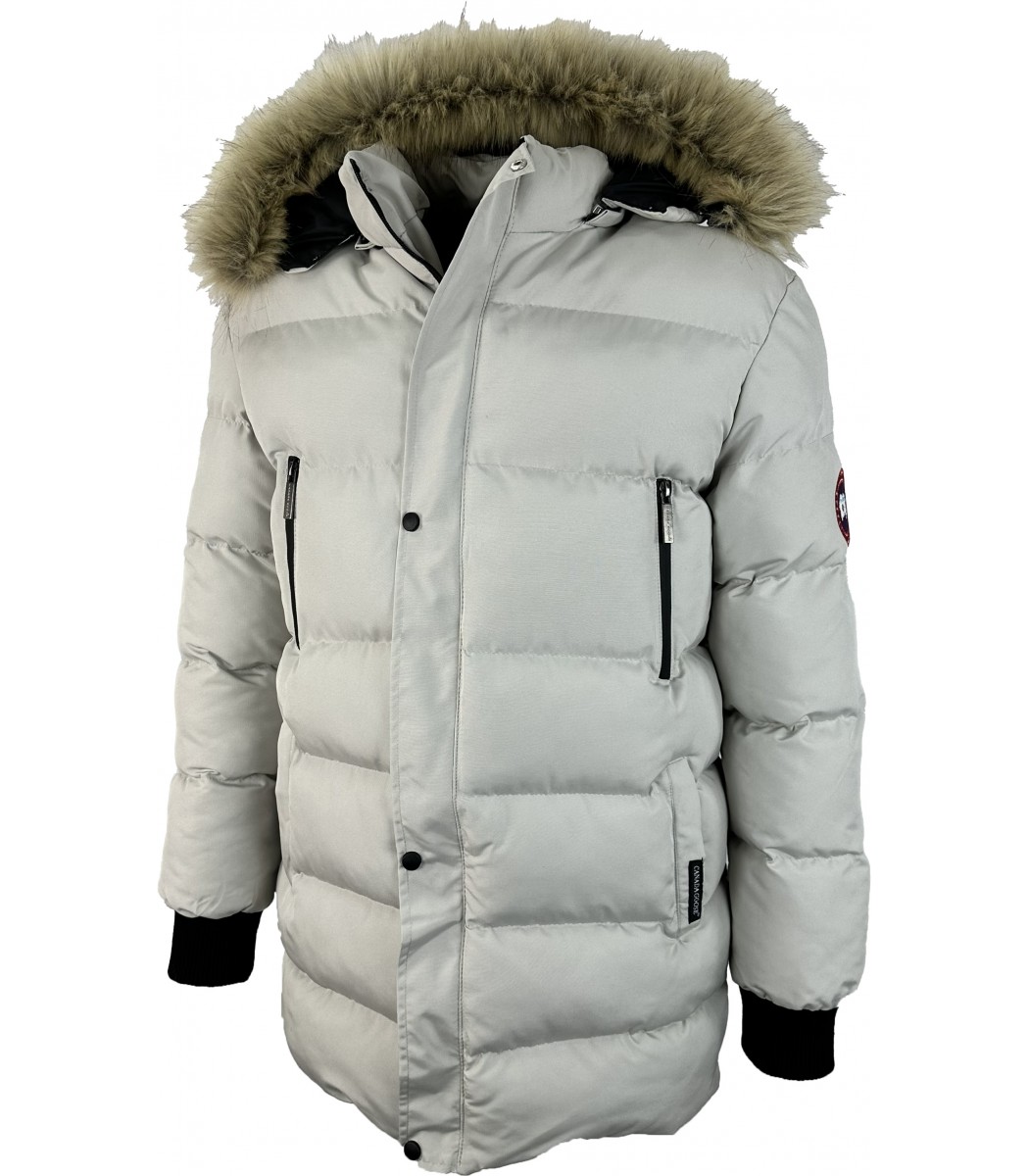 Светло-серый пуховик Canada Goose 241-32 Светло-серый пуховик Canada Goose 241-32