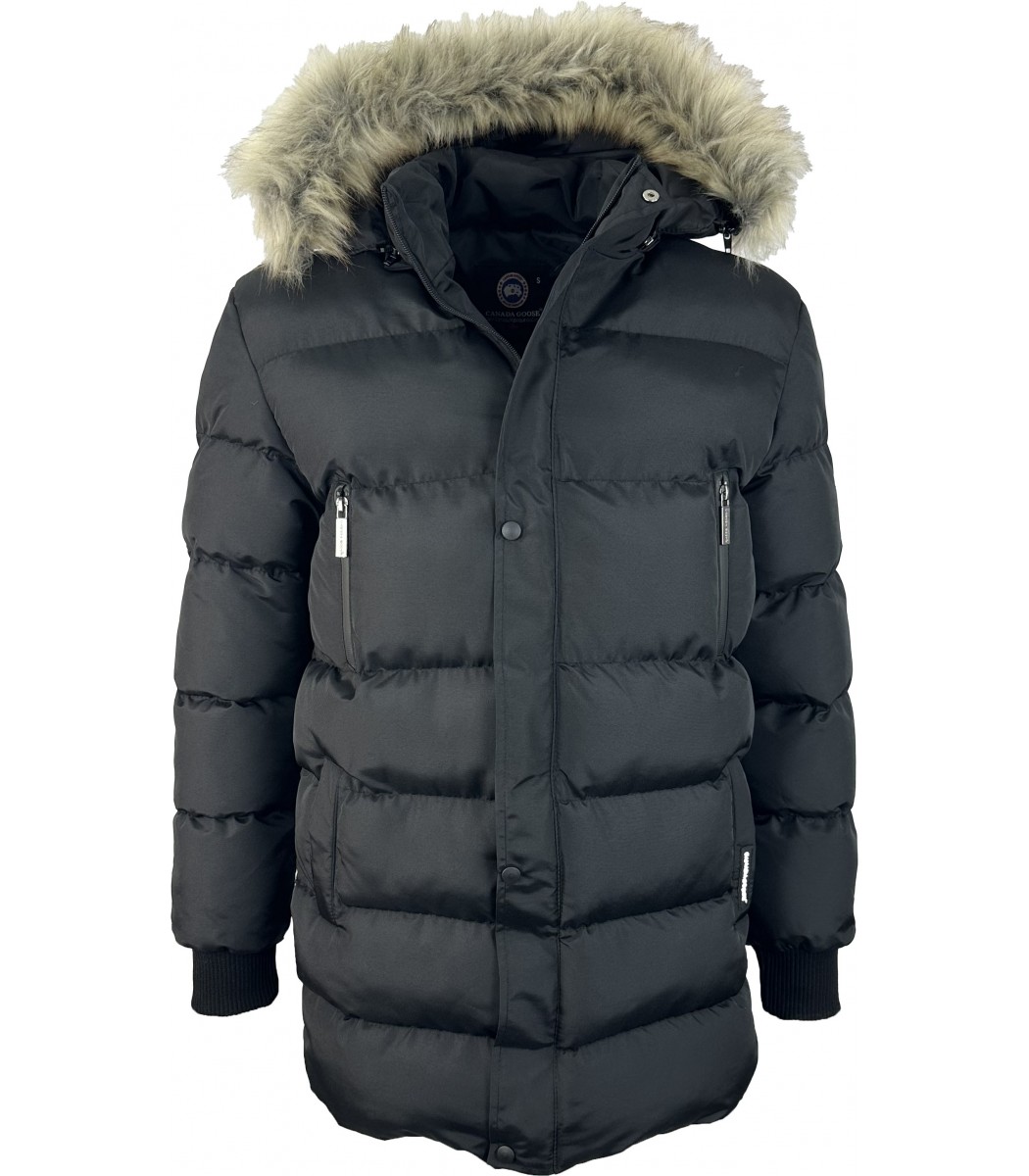 Черный пуховик Canada Goose 241-1