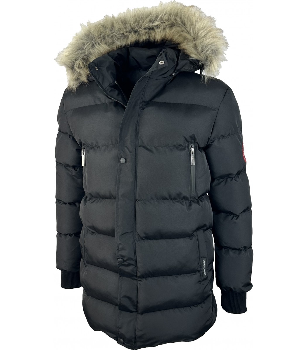 Черный пуховик Canada Goose 241-1