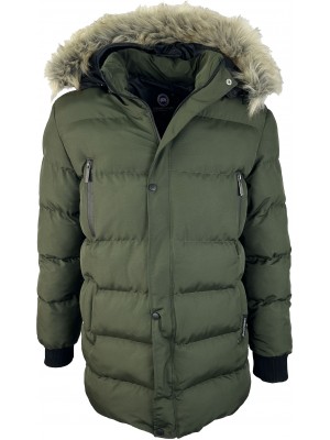 Темно-зеленый пуховик Canada Goose 241-36