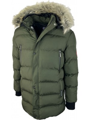 Темно-зеленый пуховик Canada Goose 241-36