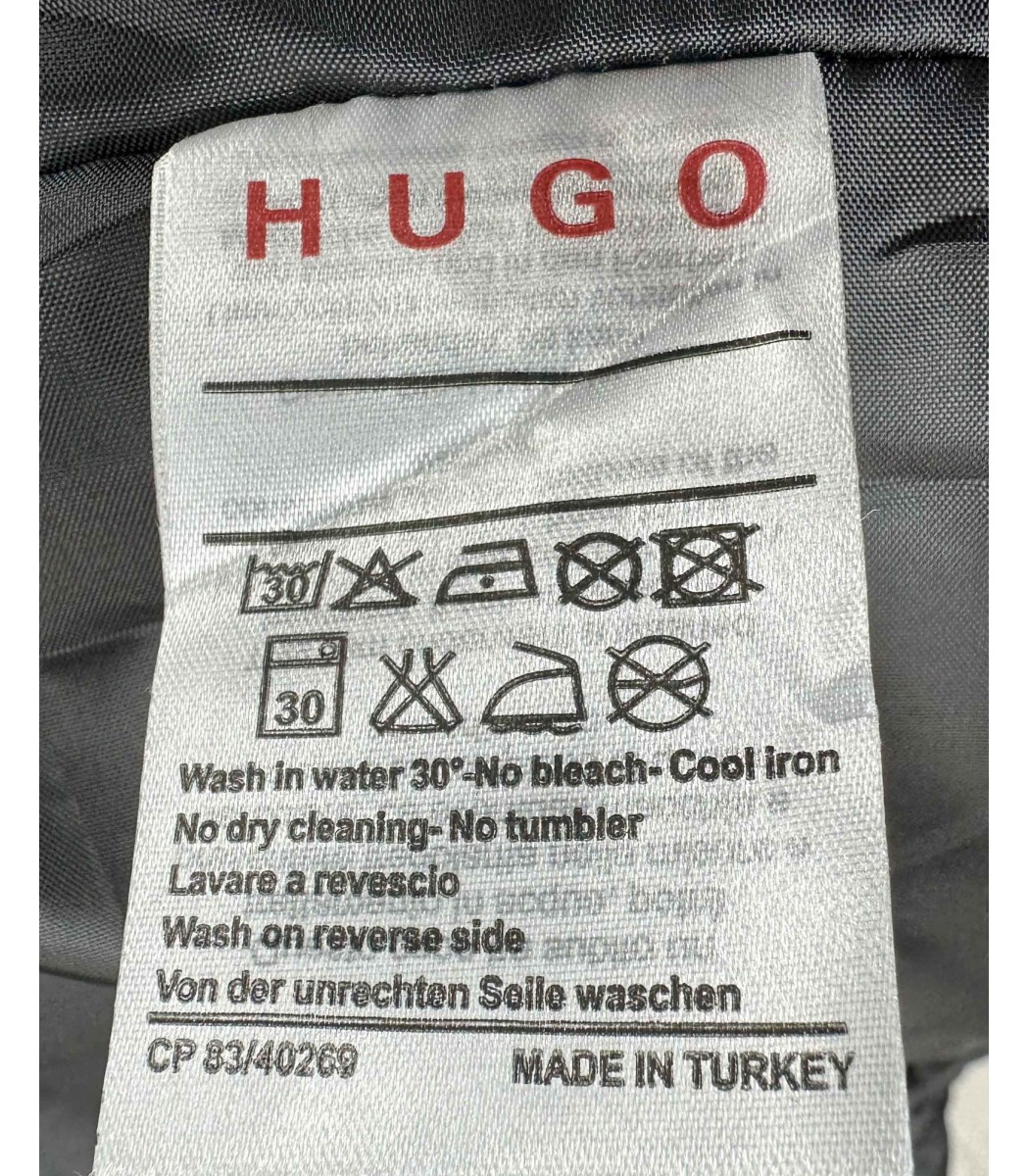 Синий пуховик HUGO 345-4 Синий пуховик HUGO 345-4