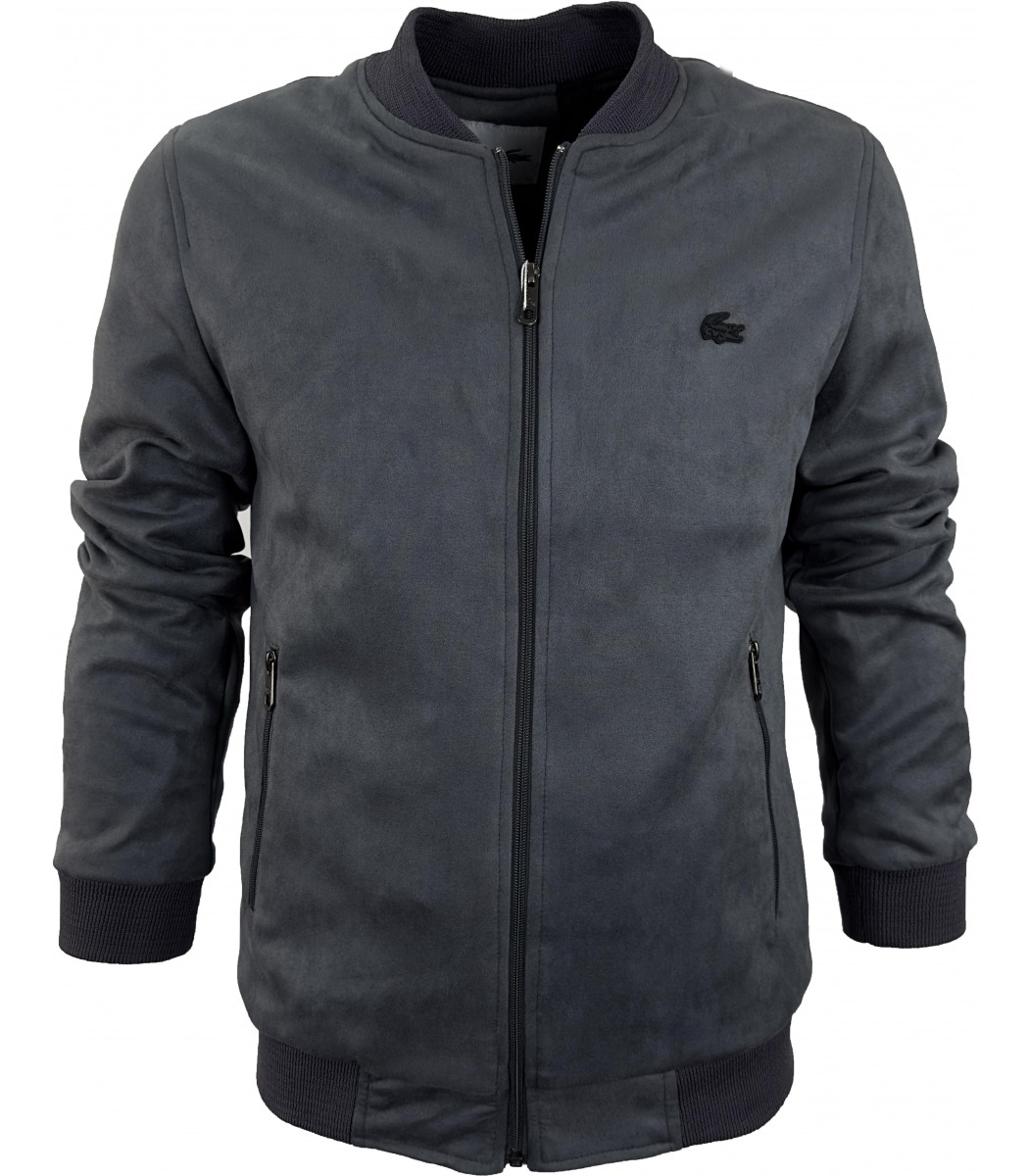 Серая куртка Lacoste L-2036-13