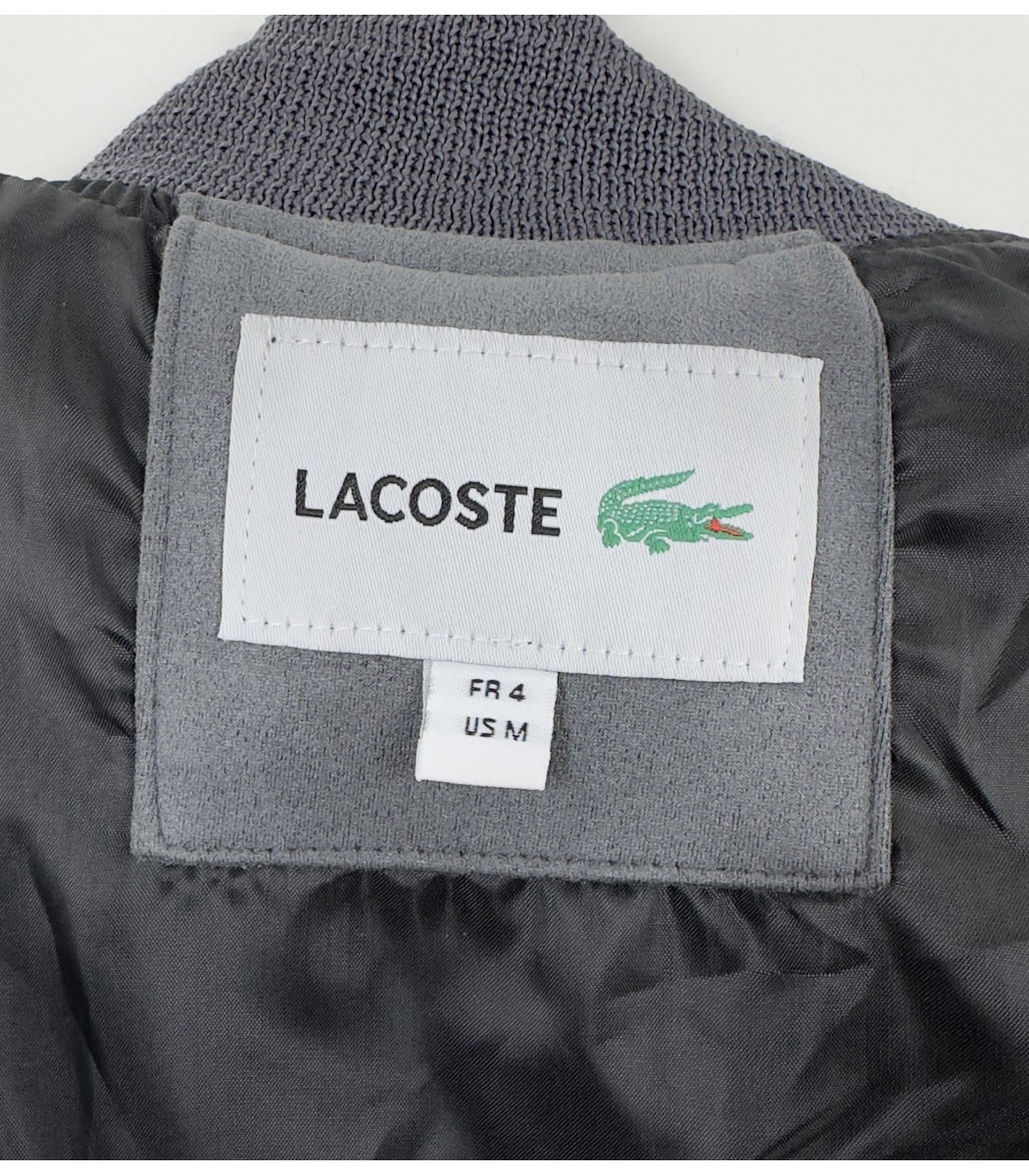 Серая куртка Lacoste L-2036-13