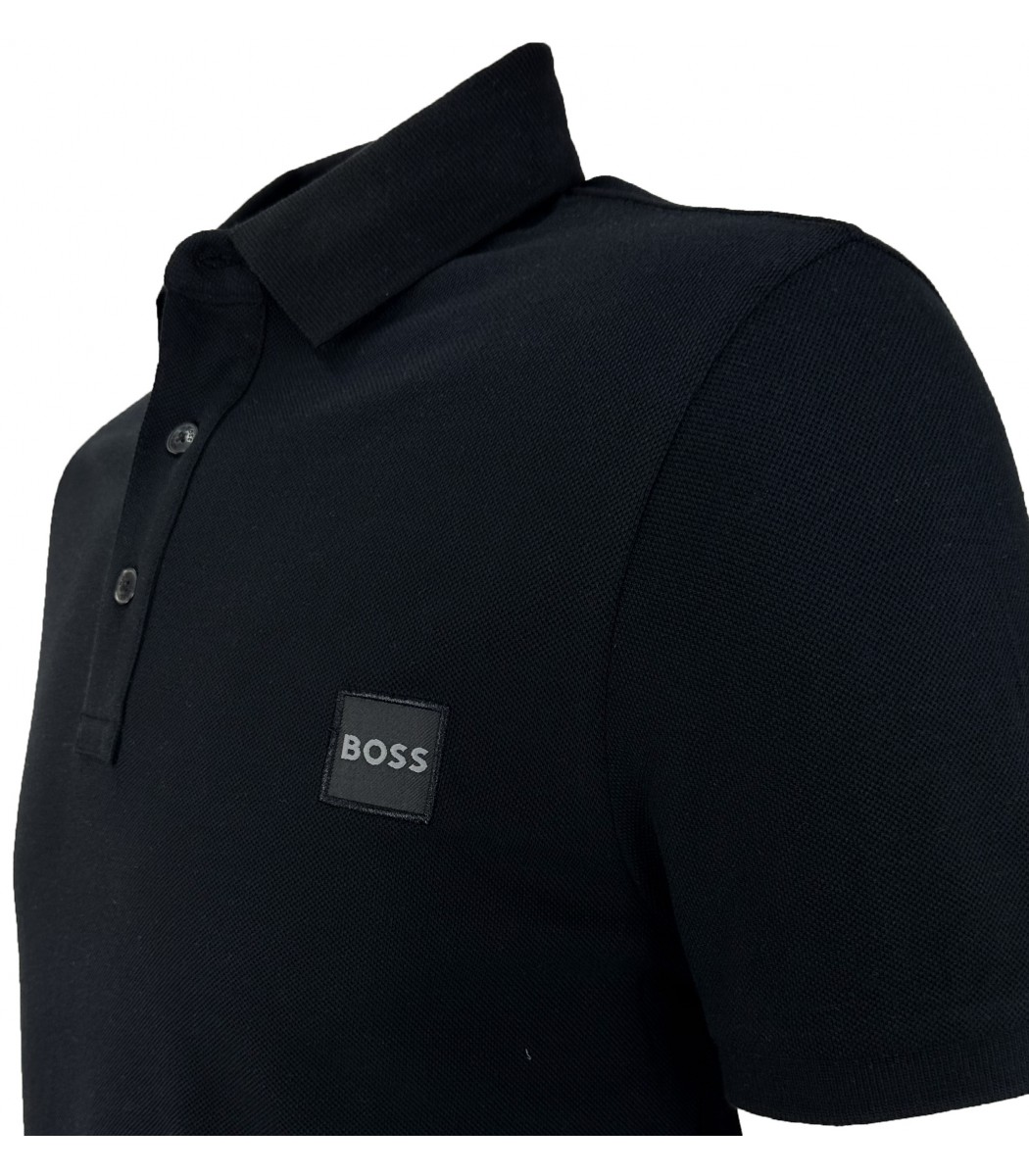 Черная футболка поло Hugo Boss 13-923-1