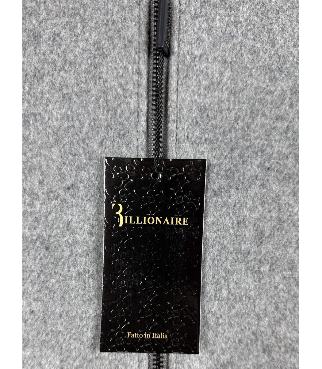 Серая кашемировая куртка Billionaire 1123-17
