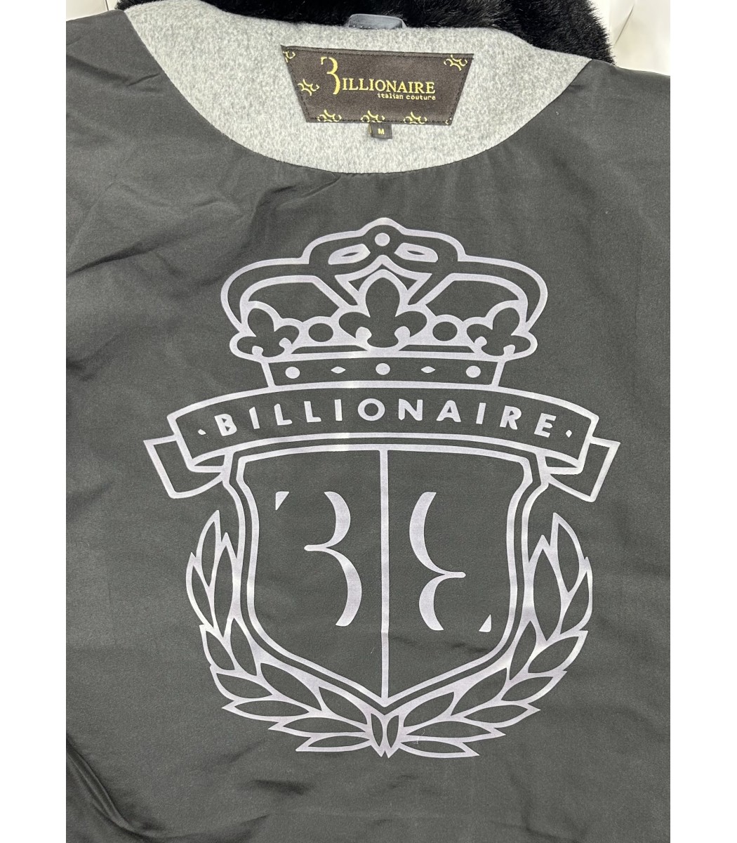 Серая кашемировая куртка Billionaire 1123-17