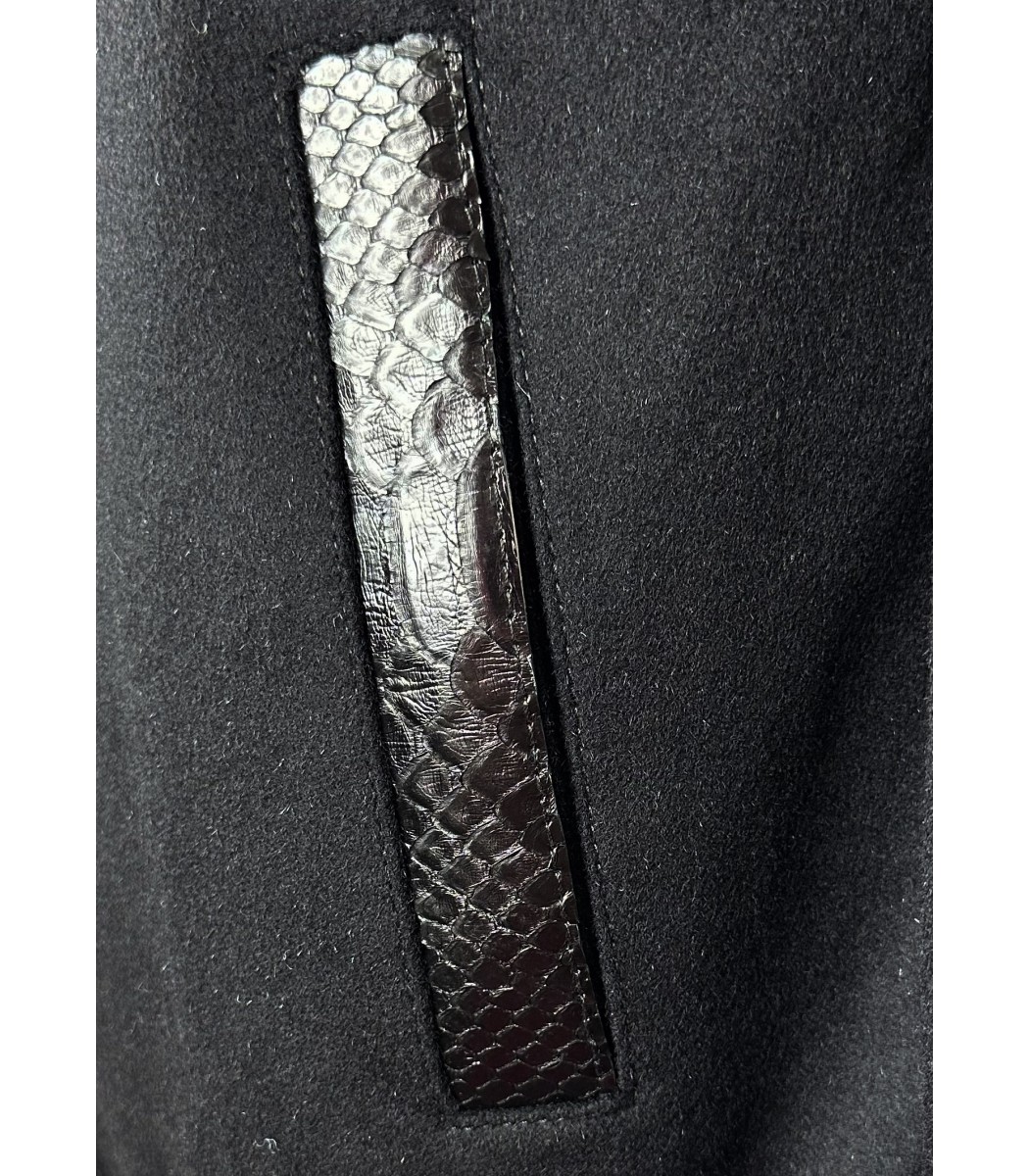 Черная кашемировая куртка Billionaire 1123-1 Черная кашемировая куртка Billionaire 1123-1