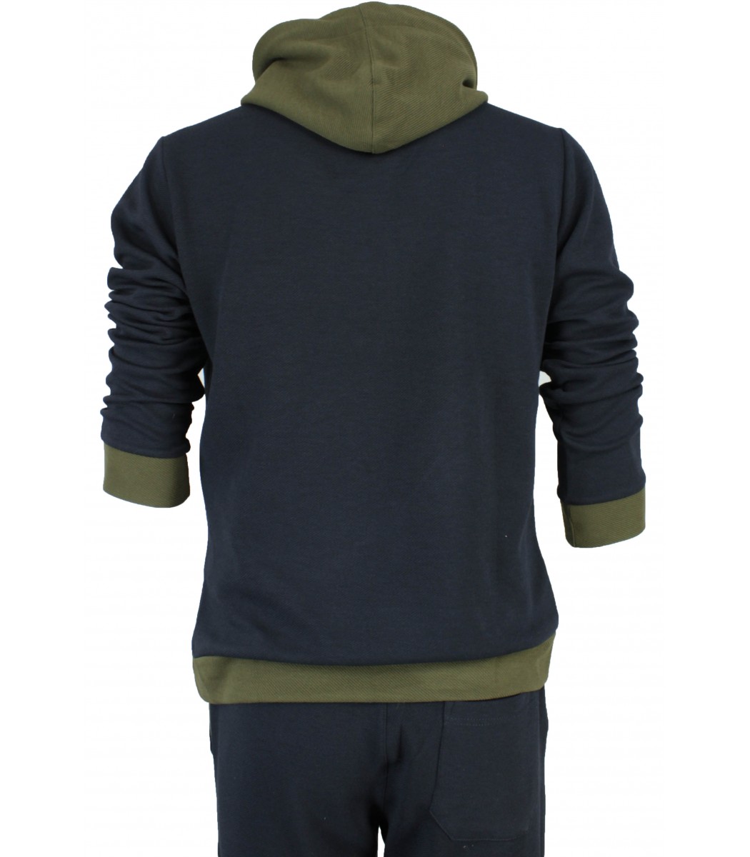 Темно-синий спортивный костюм Brunello Cucinelli 024-2