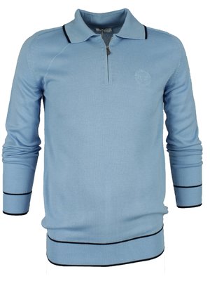 Голубое поло Brunello Cucinelli 0020-2