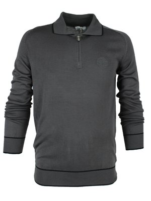 Серое поло Brunello Cucinelli 0020-1
