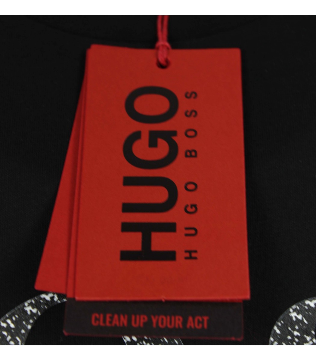 Черная футболка Hugo Boss 53140-1