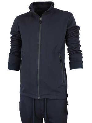 Темно-синий спортивный костюм на флисе Hugo Boss 12840-2
